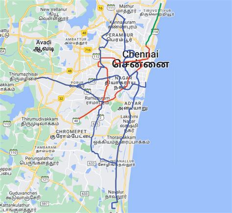 Chennai Metro Rail Map, Chennai Metro Stations, Routes, 42% OFF