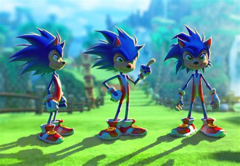 ArtStation - Sonic the Hedgehog redesign, Shane Smith | Sonic the ...