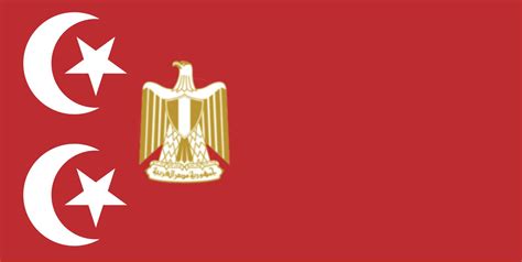 Egyptian Flag with the Egyptian Eagle : r/vexillologycirclejerk