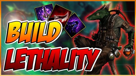 Build FULL Letalidad | TWITCH JUNGLE | ¿Mejor Build? | SeVenJungle | League Of Legends - YouTube