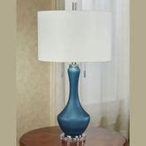 Avel Blue Glass Table Lamp