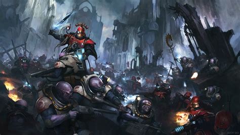 Download Warrior Battle Video Game Warhammer 40k HD Wallpaper