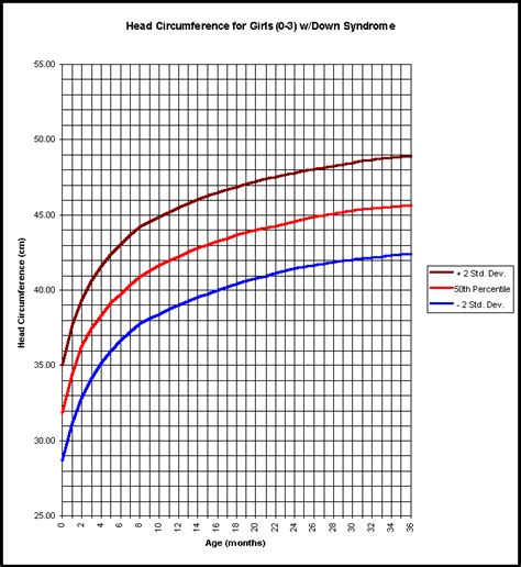 Fetal Growth Chart Head Circumference