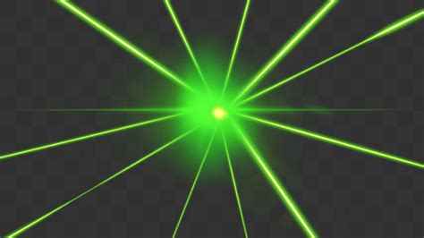 Laser Beam Vector Hd Images, Abstract Green Laser Beam, Science, Effect ...