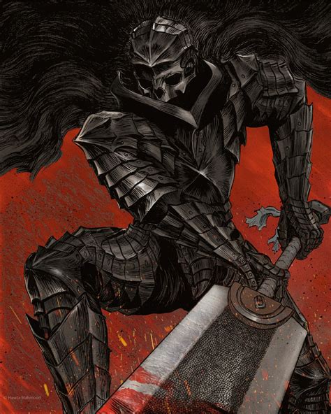 Guts in the Berserker Armor for the first time Chapter: 225, colored ...