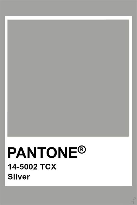 Pantone Silver Swatches