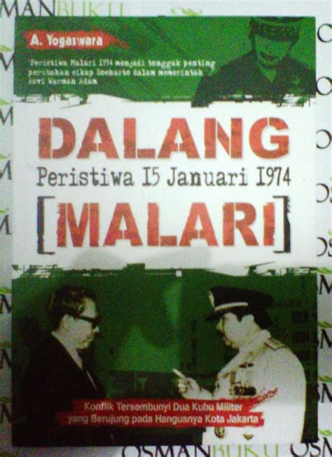 Jual Buku Dalang Peristiwa 15 Januari 1974 (Malari) - OSMAN BUKU