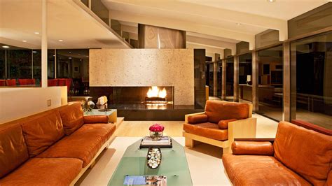 Fireplace in the hotel reception HD desktop wallpaper : Widescreen ...