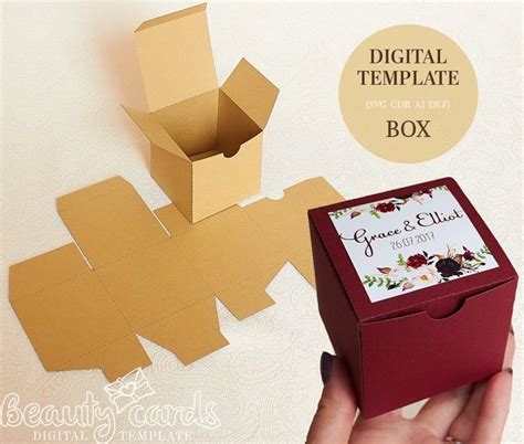 Free Svg Box Templates For Cricut