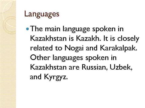 Culture of Kazakhstan Culture of Kazakhstan The