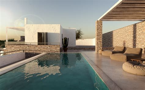 Mykonos Villas :: Behance