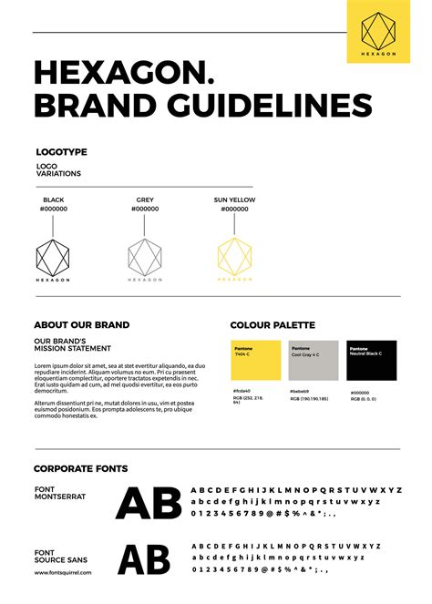 Brand Style Guide Template Indesign Free