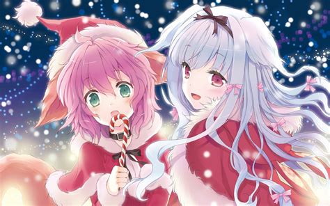 Cute Christmas Anime Wallpaper