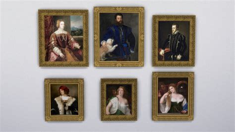 Mod The Sims - Titian Portraits Set