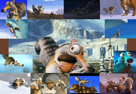 Ice Age Scrat Collage by AustinSPTD1996 on DeviantArt