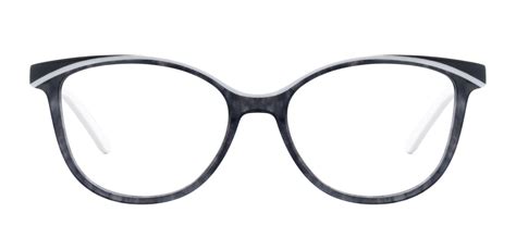 Georgia Cat-Eye Reading Glasses - White/grey Havana | Women's Eyeglasses | Payne Glasses