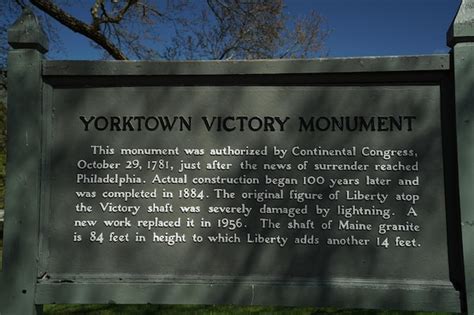 Premium Photo | Yorktown victory monument at battlefield in the state ...