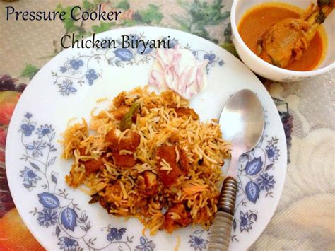 Chicken Biryani ~ Pressure Cooker Method