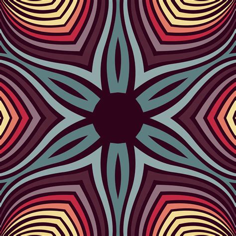 Abstract Swirl decoration with retro color background 597854 Vector Art at Vecteezy