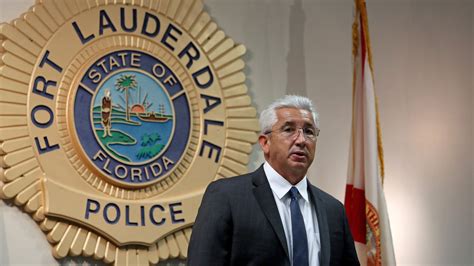 New Fort Lauderdale police chief comes in after turbulent leadership changes