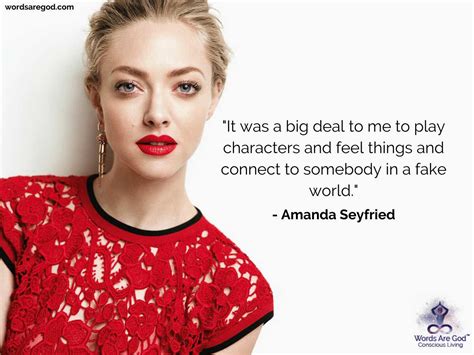 Quotes - Famous 500+ Quotes By Amanda Seyfried | Words Are God