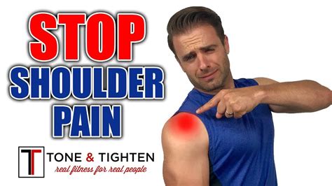 How To ELIMINATE Shoulder Pain - Shoulder Impingement Exercises - YouTube