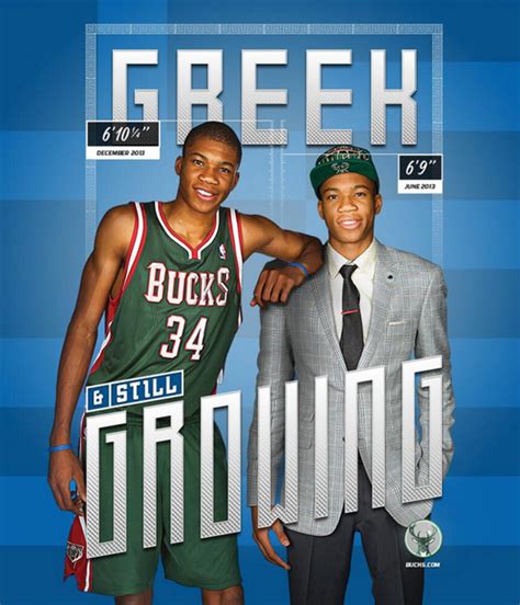 Growing Giannis: Bucks' rookie has grown more than an inch since draft ...