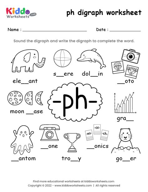 Ph Scale Worksheet For Kids