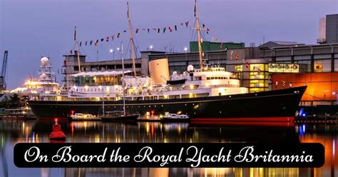 Touring the Royal Yacht Britannia in Edinburgh, Scotland