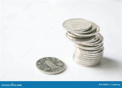 Chinese yuan coins stock image. Image of coin, bank, collect - 8168021