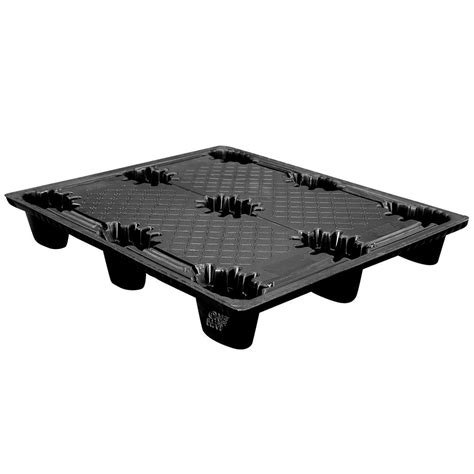 40 x 48 Nestable Solid Deck Distribution Plastic Pallet | Best Plastic Pallets #PP-S-40-NT3