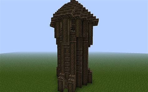 Wooden Tower Version 1 1.20.2/1.20.1/1.20/1.19.2/1.19.1/1.19/1.18/1.17. ...