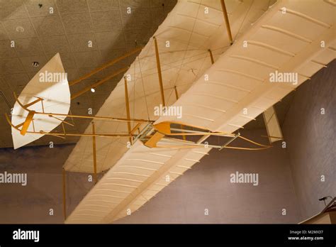 WASHINGTON D.C., USA - MAY 11, 2016: Wright Brothers 1902 Glider at the ...