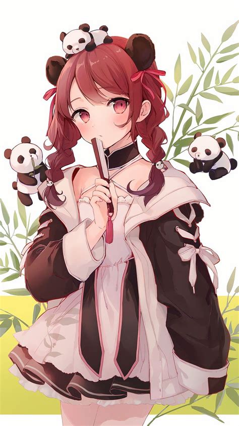 Ảnh đẹ, Panda Anime Girl HD phone wallpaper | Pxfuel