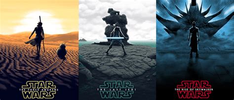 New 'Star Wars' Sequel Trilogy Posters Put Rey In The Center Of The Frame