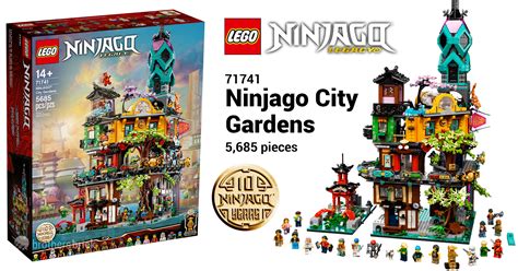 Get a closer look at 71741 Ninjago City Gardens with more official ...
