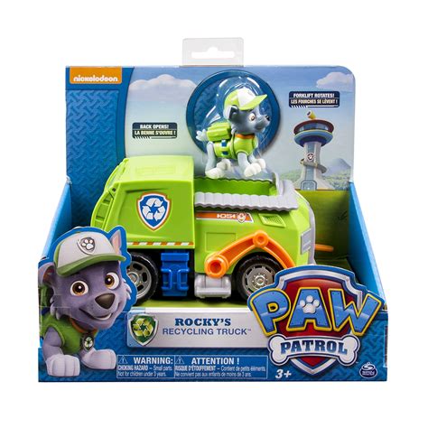 Paw Patrol Rocky's Recycling Truck, Vehicle and Figure- Buy Online in United Arab Emirates at ...