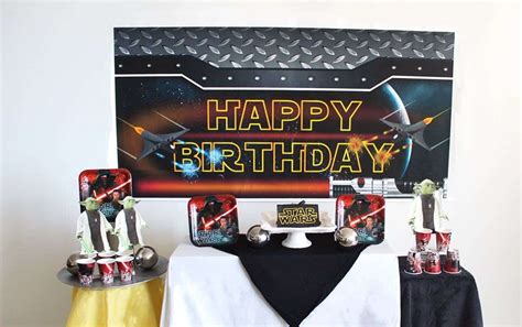 Personalized Star Wars Banner 1ct - Party Store Miami FL | Same Day ...