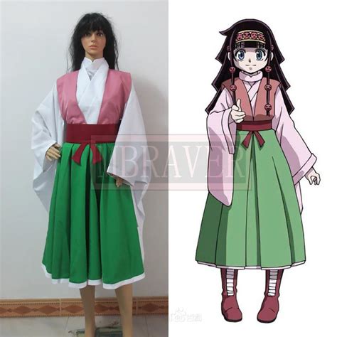 New Anime Hunter x Hunter Aluka Zoldyck Dress Alluka Zaoldyeck Cosplay ...