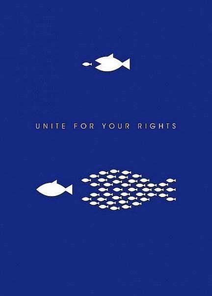 Unite For Your Rights | Creative posters, Graphic design inspiration ...