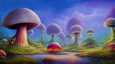 Download Mushroom Houses, Mushrooms, Fantasy. Royalty-Free Stock Illustration Image - Pixabay