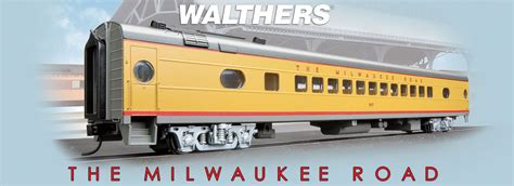 Milwauke Road HO Scale Walthers Name TrainMilwaukee Road