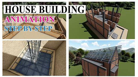 Building construction process step by step - YouTube