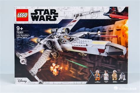 LEGO Star Wars 75301 Luke Skywalker’s X-Wing Fighter & 75300 Imperial ...