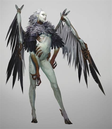 Pin by Beware of the... Judderman on Talons of a Harpy | Character art ...