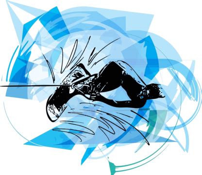 Water Skiing Illustration Sketch Athlete Sport Vector, Sketch, Athlete, Sport PNG and Vector ...