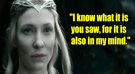 Lady Galadriel Quotes from The Lord of the Rings