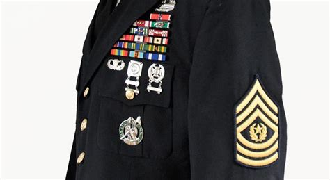 Army Dress Blues Medal & Ribbon Placement | Medals of America