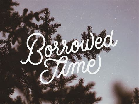 Borrowed Time by scott smoker on Dribbble