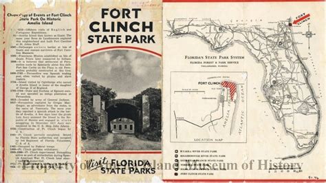 Fort Clinch State Park Campground Map